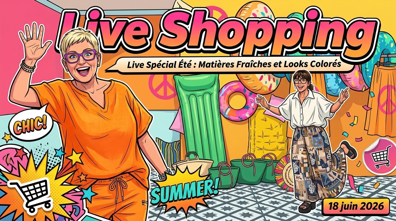 Live Spécial Été : Matières Fraîches et Looks Colorés
