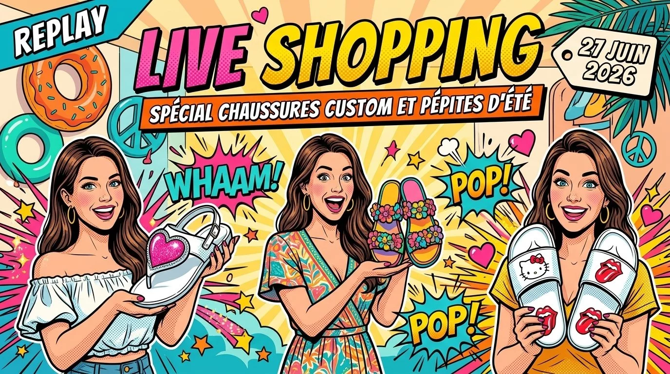 Live Spécial Chaussures Custom et Pépites d'Été
