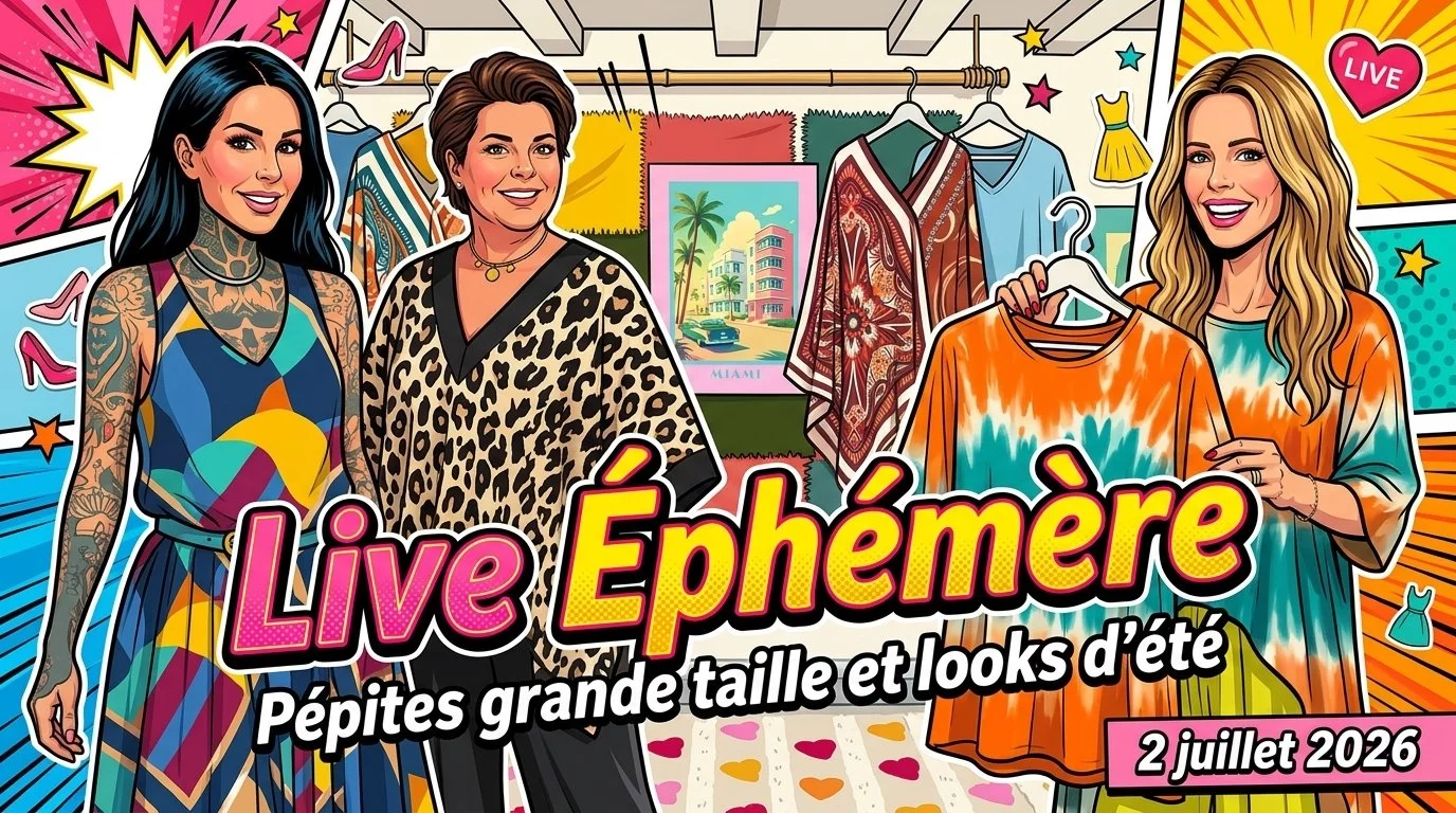 Live éphémère : Pépites grande taille et looks d'été