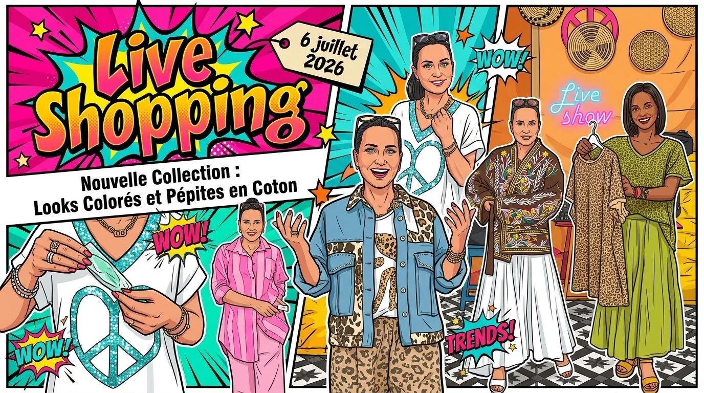 Nouvelle Collection : Looks Colorés et Pépites en Coton