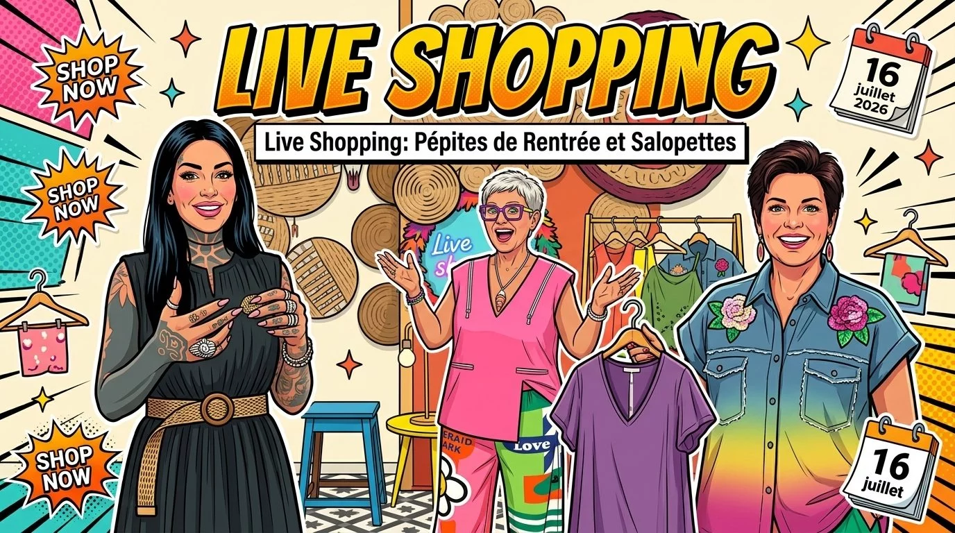 Live Shopping : Pépites de Rentrée et Salopettes