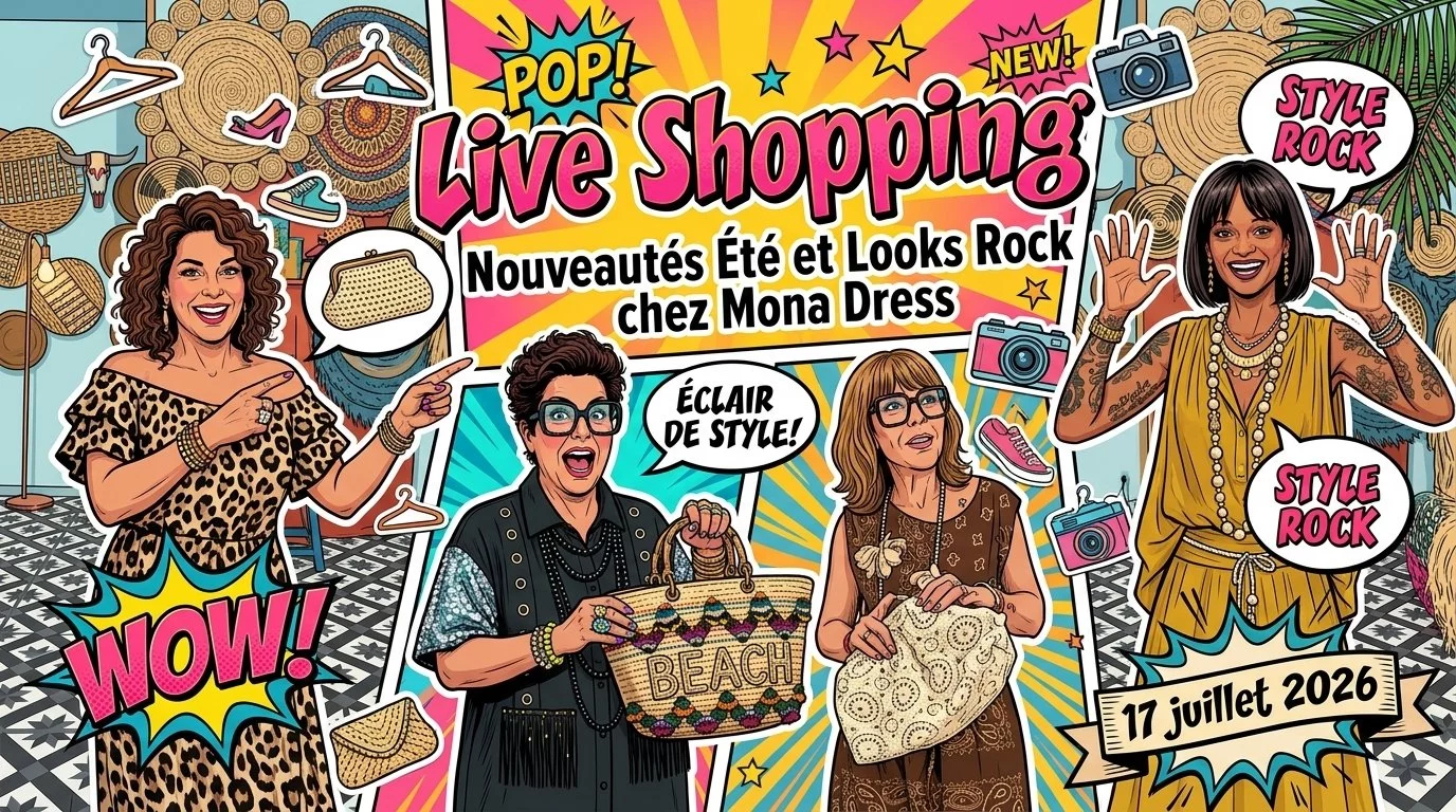 Nouveautés Été et Looks Rock chez Mona Dress
