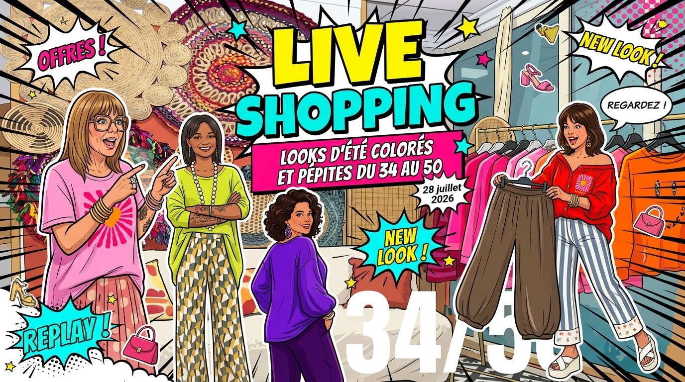 Looks d'été colorés et pépites du 34 au 50
