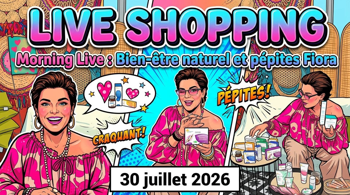 Morning Live : Bien-être naturel et pépites Fiora