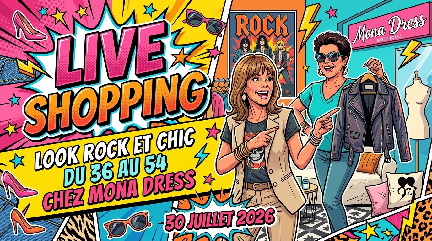 Look Rock et Chic du 36 au 54 chez Mona Dress