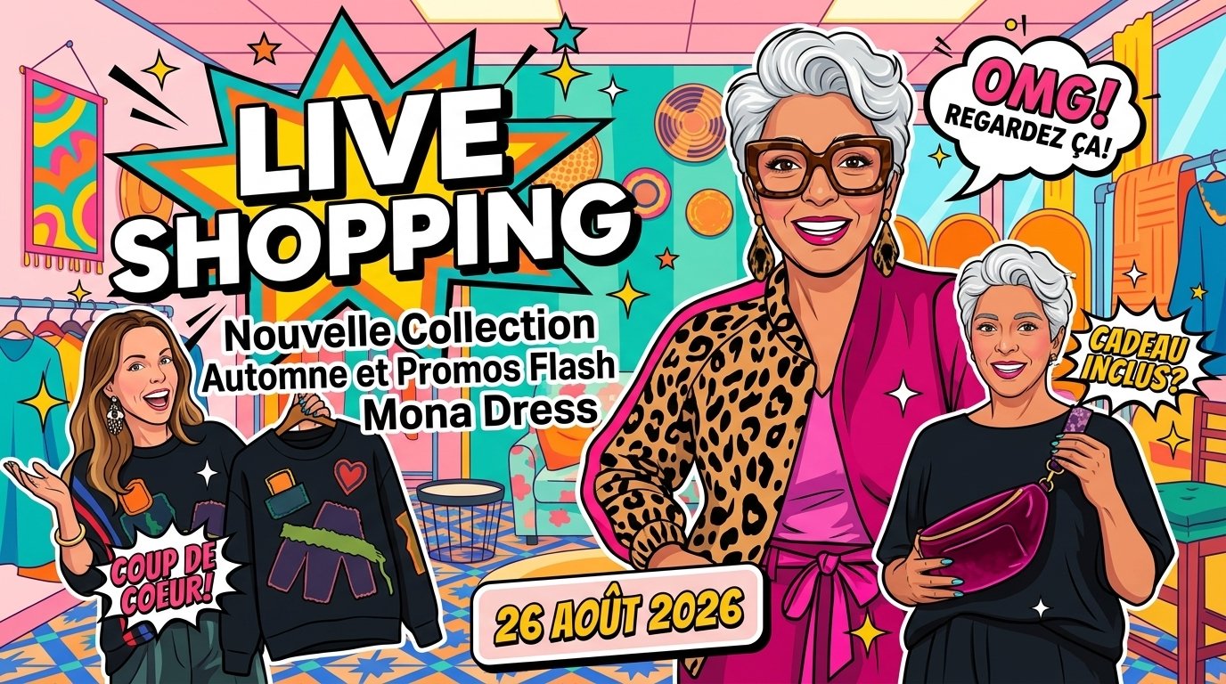 Nouvelle Collection Automne et Promos Flash Mona Dress