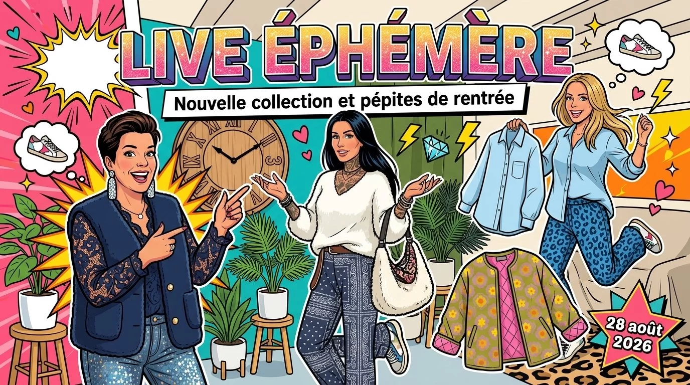 Live éphémère : Nouvelle collection et pépites de rentrée