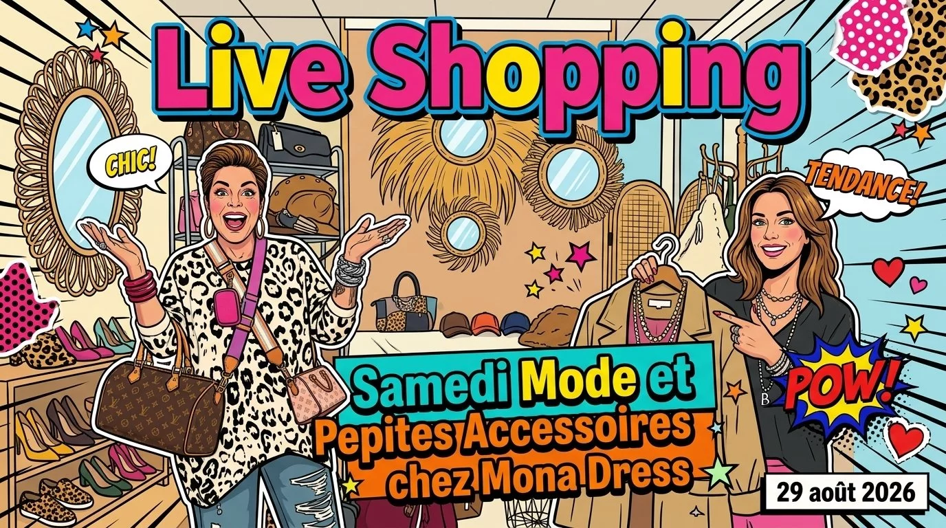Samedi Mode et Pepites Accessoires chez Mona Dress