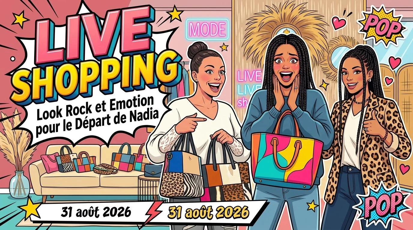 Look Rock et Emotion pour le Depart de Nadia