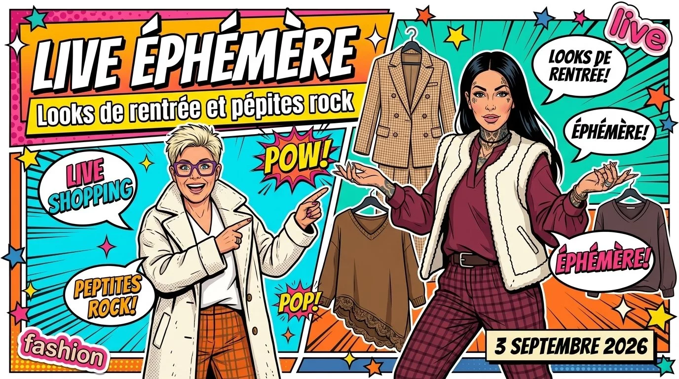 Live éphémère : Looks de rentrée et pépites rock